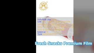 Cips Bisküvi Şekerleme İçin Gıda Sınıfı Film