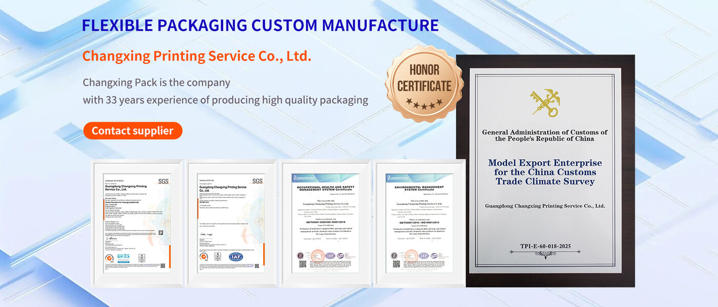 Çin En iyi Aperatif Paketleme Poşetleri Satış