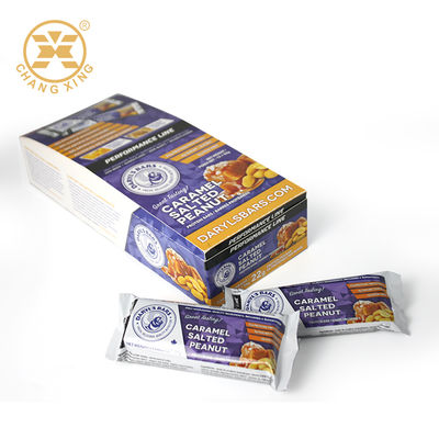 Custom Design Chocolate Bar Box with 250-350gsm Coated Paper for Eco-Friendly Display Packaging