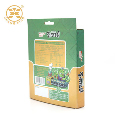 Customized Clear Window Cookie Packaging Box with CMYK+PMS Printing for Bakery and Food