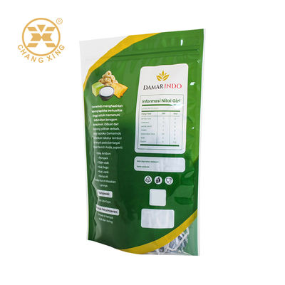 Custom Moisture-Proof Flour Powder Ziplock Bag Cassava Maizena Flour Pouch Stand Up Bag With Zipper