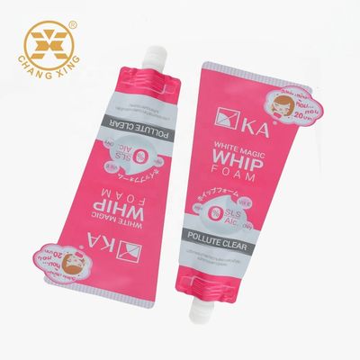 30ml 50ml Detergent Packaging Pouch 3 Side Sealed Laminated Kraft Paper Food Packaging