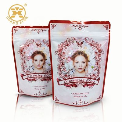 Plastic Lined Paper Cosmetic Packaging Bag