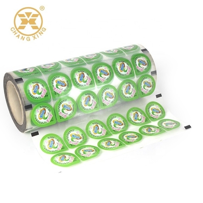 Easy Peel Tray Lidding Cold Seal Film PP PS PET 76.2mm Roll