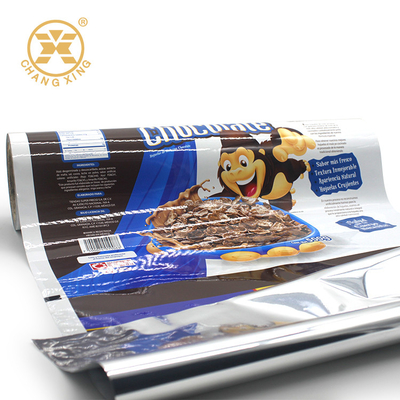 Snack Chips İçin Özel Baskılı Lamine Isı Yalıtımlı Alüminyum Folyo Torbalar