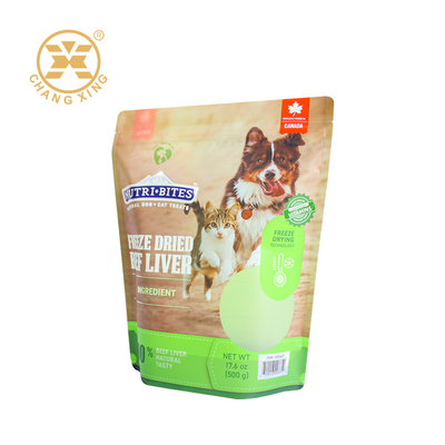 Büyük Boy 10kg 15kg Stong Stand Up Pet Gıda Torbası Plastik Mat Alüminyum