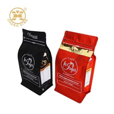 Astarlı Özel Tasarım Alüminyum 16oz Kahve Paketleme Torbaları