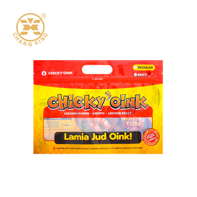 Tam Pişmiş Tüketime Hazır Kızarmış Tavuk Ambalajı 250g Fermuarlı