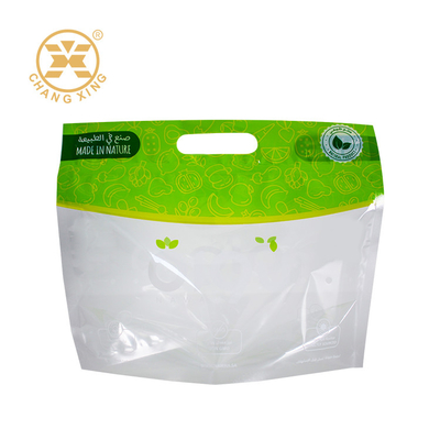 Plastik BOPP 5 kg kuru meyve ambalaj torbaları nefes deliği ve kolu ile