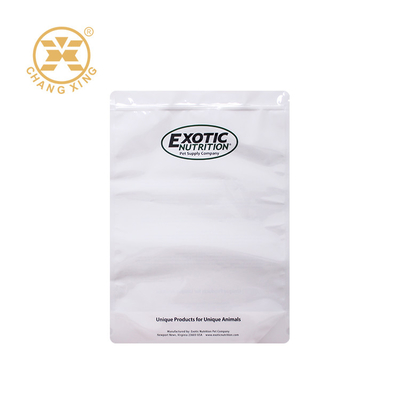 Evcil hayvan beslenmesi için 1 kg 2 kg 3 kg 20 kg katlanmış plastik yemek torbası