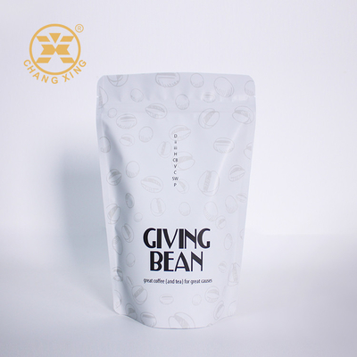 Renkli Baskı 4 Oz Kahve Paketleme Çantaları Çay için fermuarlı ayağa kalk Kahve çekirdeği