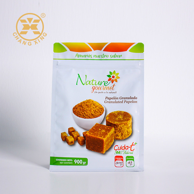 Atıştırmalık Kuru Meyveler Plastik Paket Çantası Yukarı Kalk Yemek Çantası 900g Fermuar Kilitli