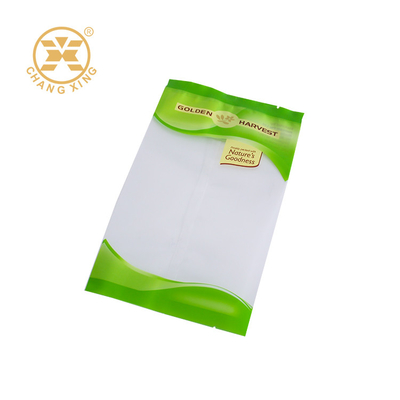 Üç taraflı mühürlü plastik gıda ambalajı çantası sızdırmaz