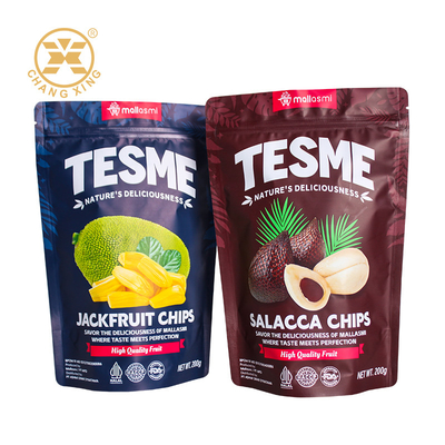 Özel baskı BRC Fabrikası yeniden kapanan plastik fındıklar kuru meyve ambalaj torbaları ayağa kalkan poşet torbaları 750g