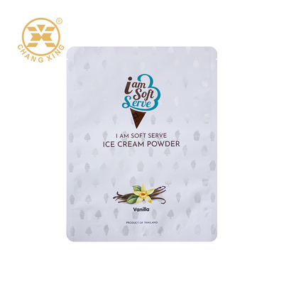 OEM Plastik Stand Up Baglar Mylar Dondurma Tozu Paketleme Çantası