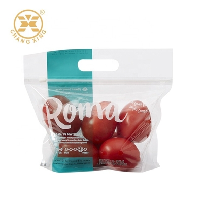 Taze Meyve Yeniden Kullanılabilir VMPET Şeffaf Kuru Meyve Paketleme Torbaları 500g Pencereli Stand Up Torbalar