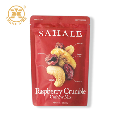 128g 4oz 6oz Plastik Poşetler Fındık rul filmi Gıda Paketleme Çantası Fındık Paketleme Çantası Atıştırmalık için