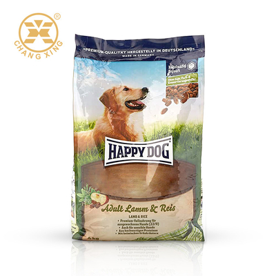 Köpek Eğitimi için 15kg 50kg Gravür Kuş Pet Gıda Ambalaj Torbası Gıda Kılıfı