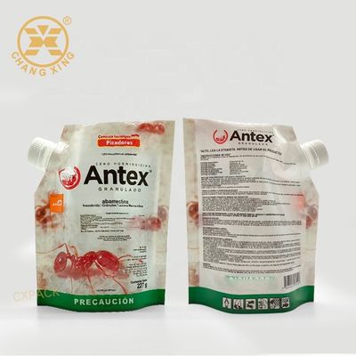 500g Mylar BOPP Plastik Deterjan Ambalaj Torbası Tarımsal Pestisit Şeffaf