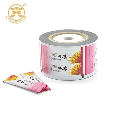 Bal Sosu Poşet için Otomatik Plastik 10g 20g Gıda Ambalaj Filmi Rulo
