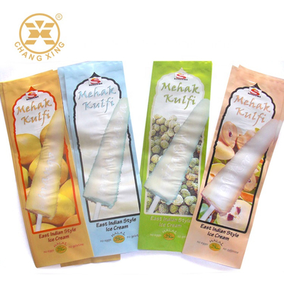 Mat Parlak Kaplama Pop Plastik Torba Dondurucu Biyobozunur Plastik Film Rulo Poli Popsicles Krem Torba